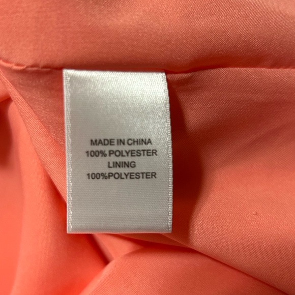 CeCe Strappy Coral Shift Dress - Picture 8 of 9